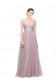 Tulle & Lace Long Sweetheart A-Line Bridesmaid Dress / Evening Dress Sudbury