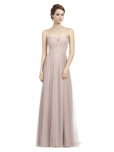 Tulle Long Sweetheart A-Line Formal Dress / Bridesmaid Dress Sudbury