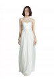 Tulle Long Halter Neck White A-Line Bridesmaid Dress Sudbury