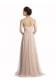 Tulle Long Square Neck A-Line Bridesmaid Evening Dress Sudbury