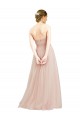 Tulle Open Back Long Sweetheart A-Line Semi Formal Dress / Bridesmaid Dress Sudbury