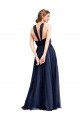 Tulle Long Halter Neck A-Line Bridesmaid Dress / Evening Dress Sudbury