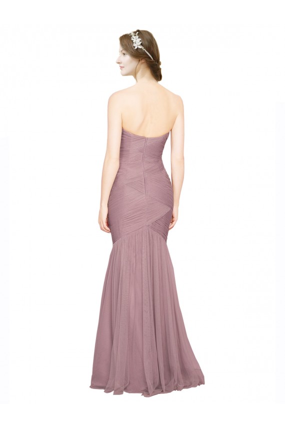 Tulle Long Sweetheart Mermaid Bridesmaid Dress Sudbury