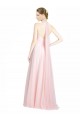 Tulle Open Back Long Spaghetti Straps Mint Green A-Line Bridesmaid Dress Sudbury