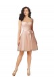 Tulle & Lace Keyhole Back Knee Length Sweetheart A-Line Bridesmaid Dress Sudbury