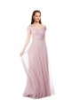 Tulle Long Off the Shoulder A-Line Bridesmaid Dress / Evening Dress Sudbury