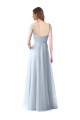 Soft Tulle Long Spaghetti Straps A-Line Bridesmaid Dress Sudbury