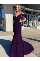 Velvet Sequin Court Train Spaghetti Straps Sheath Prom Dress / Evening Dress Sudbury