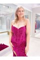 Velvet Sequin Sweep Train Sweetheart Sheath Evening Dress Sudbury