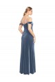Stretch Velvet Long Off the Shoulder A-Line Prom Dress / Bridesmaid Dress Sudbury