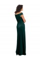 Stretch Velvet Long Square Neck A-Line Formal Evening Gown / Prom Dress / Bridesmaid Dress Sudbury