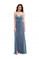 Stretch Velvet Low Back Long Sweetheart A-Line Semi Formal Evening Dress / Prom Dress / Bridesmaid Dress Sudbury