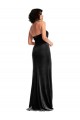 Stretch Velvet Low Back Long Halter Neck Mermaid Formal Evening Gown / Prom Dress / Bridesmaid Dress Sudbury